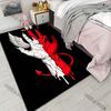Creative Angels and Devils Hands Print Carpet for Living Room Bedroom Bedside Floor Mat Cloakroom Sofa Area Rugs Luxury Gifts