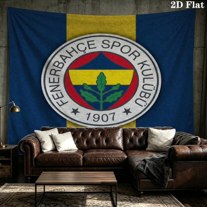 Nástěnná tapiserie Fenerbahce – Závěsná dekorace na stěnu do ložnic, kolejí a pro domácí dekoraci