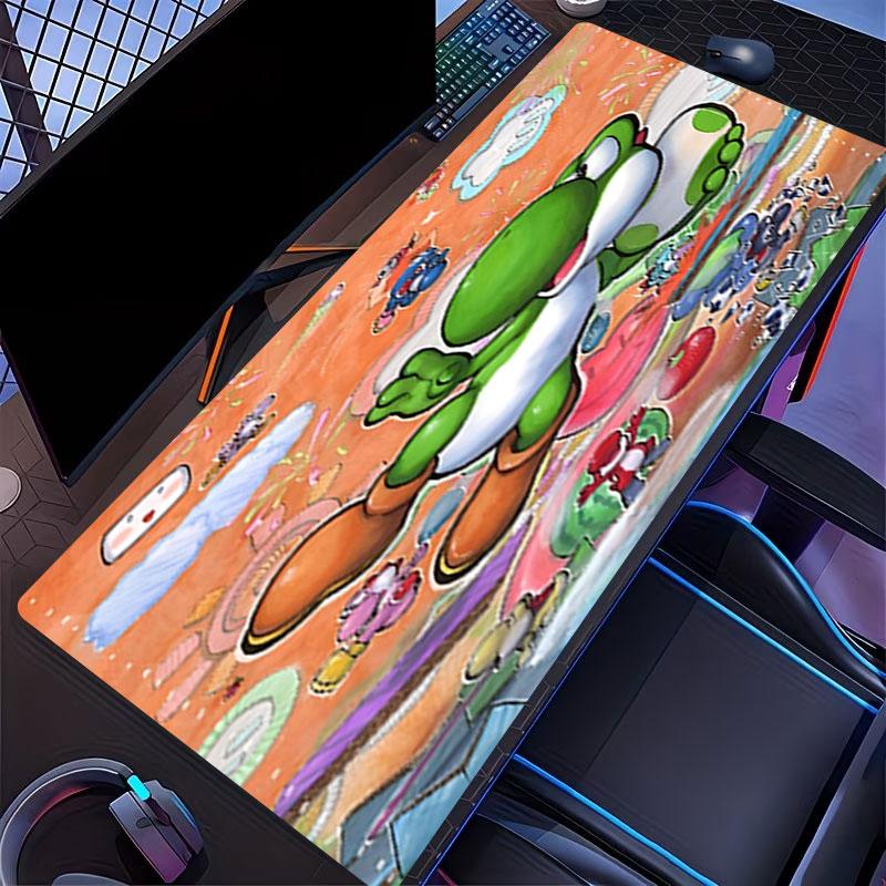 Yoshi Print Mouse Pad, for Keyboard Pad Laptop PC Mat for Office Home Use, Desk Decor, Perfect Birthday Gift for Gamers