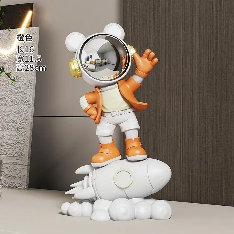 Astronaut Figure Statue Astronauts Sculpture Room Home Decoration Accessories Figurines for Interior living room decoration gift