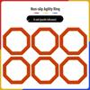 Jundingying 40cm Octagonal Silicone Agility Circles (6-Pack)