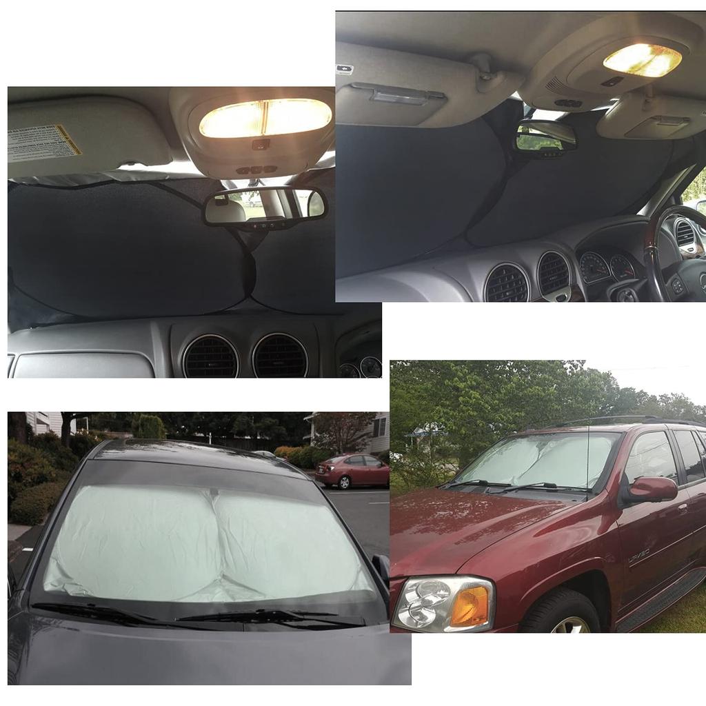 KEGILUH Przednia osłona przeciwsłoneczna do Lexusa Osłona przednia zaciemniająca Osłona przeciwsłoneczna na przednią szybę Składana Zaciemniająca Ochrona przed ciepłem Osłona przeciwsłoneczna Ochrona przed słońcem Kompaktowe przechowywanie