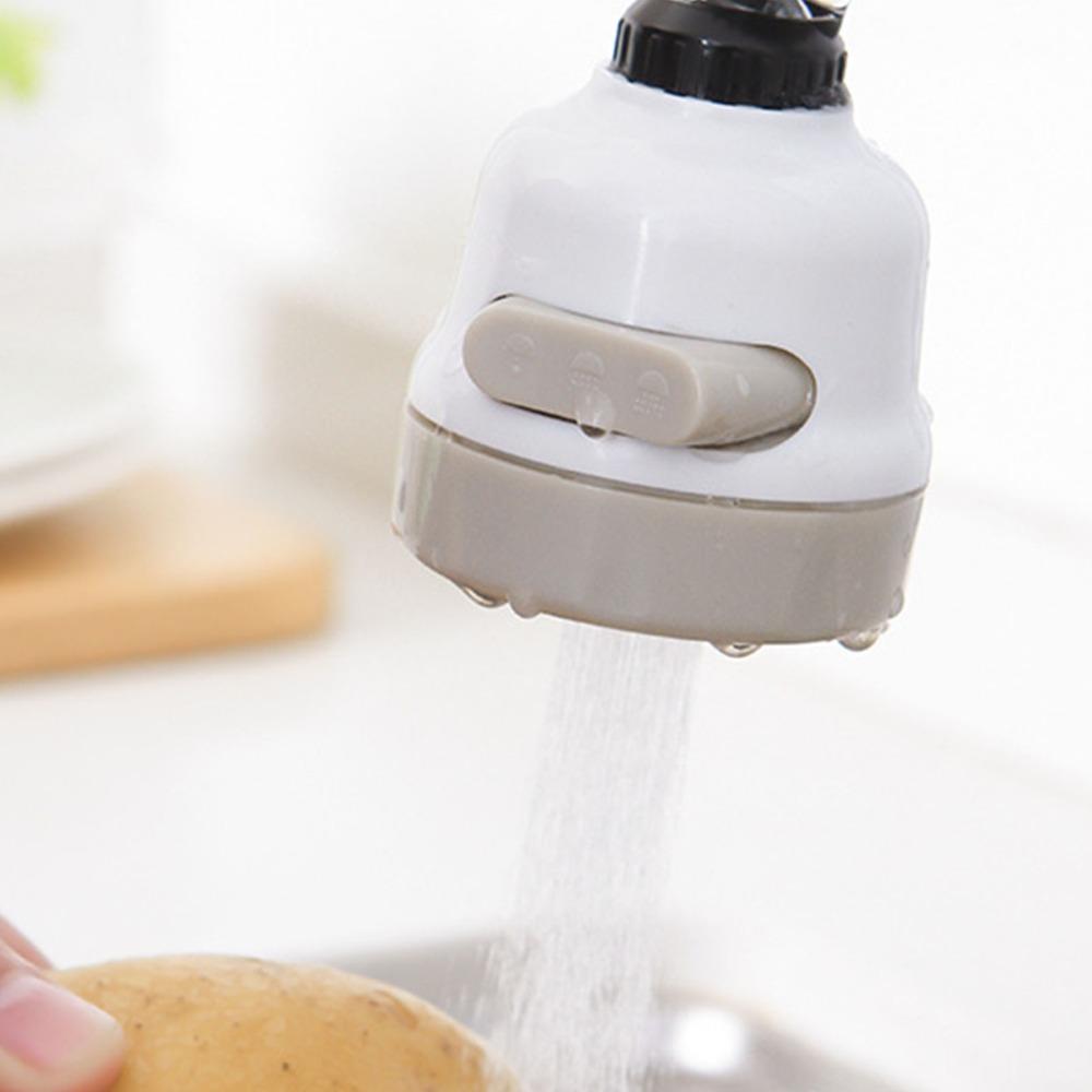 White Anti-splash Tap Water Filter Nozzle Household Tap Water Filtration and Pressurization