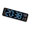 Multifunctional Electronic LED Table Clock with Time Week Temperature Display 2 Alarms 12/24 Hour Format Snooze Function