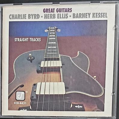 CD VARIOUS - Straight Tracks  CCD4421 Concord Jazz 1991 US Jazz Used