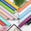 Pearl White DIY Decorative Film Vinyl Self Adhesive Wallpaper Furniture Renovation Stickers Kitchen Cabinet Waterproof Wallpaper