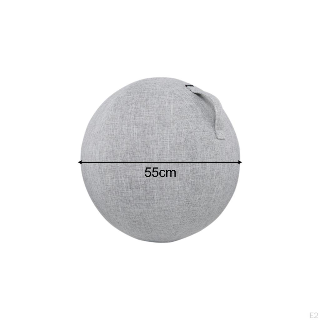 Balance Ball Cover for Pilates And Yoga, 55cm Sitting Protector Home Office
