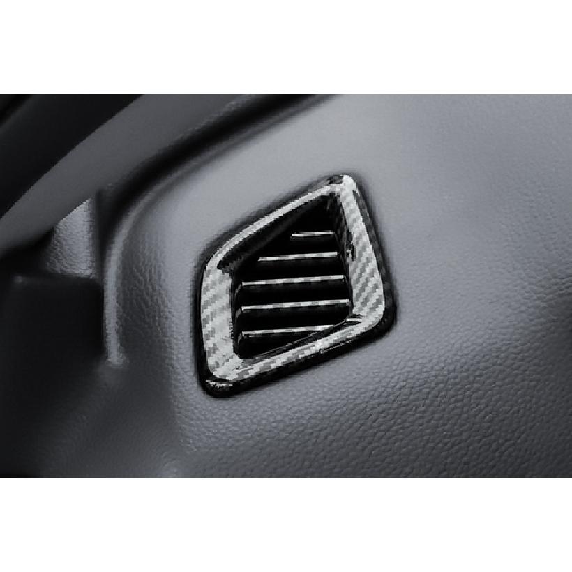 For Honda Accord 2018-2021 Car Dashboard Air Vent Cover Trim Carbon fiber look