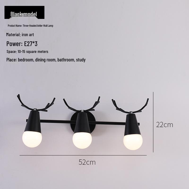 Modern Nordic Wall Lamp: Stylish Lighting for Bedroom, Living Room, Bar, or Staircase