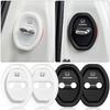 4Pcs Silicone Anti-collision Car Door Lock Protection Cover for Civic Xrv Hrv Crv CRZ Brv City Odyssey Accord Fit Jazz Insight CRX