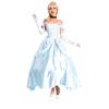 AMAZON hot sale, sexy ball blue queen dress plus inner petticoat, medieval court dress M4616