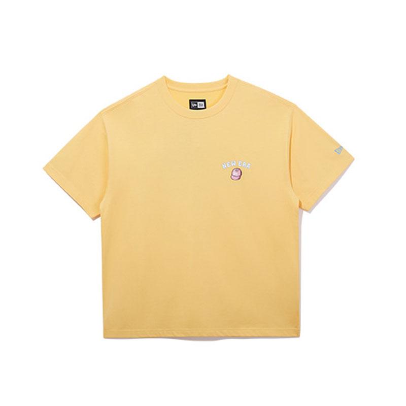 New Era Food Print Casual Comfortable Simple Round Neck Short Sleeve T-Shirt Unisex Tops 14529262