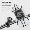 Silicone Bicycle Phone Holder With Strap For Mountain Cycling Gps Navigation Accessory
