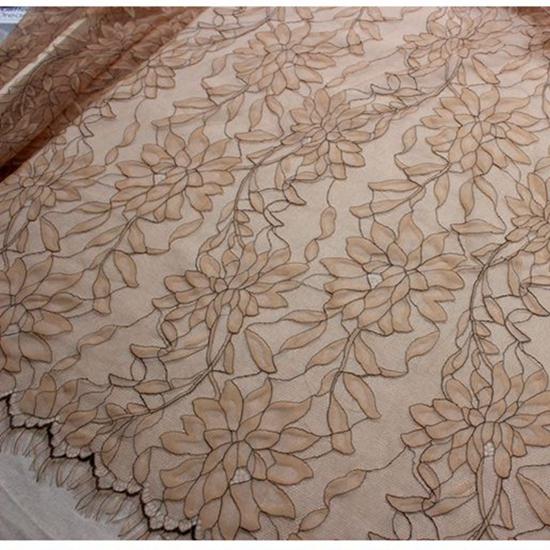 

3 метра кружевная ткань для ресниц, белая, черная двухцветная кружевная отделка для ресниц, мягкий красный оттенок кожи, французская двусторонняя цветочная кружевная ткань 150 см абрикосовый