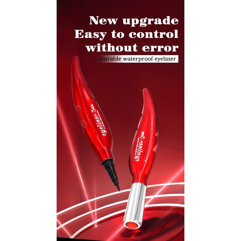 Qianxiu Fine Tip Black Liquid Eyeliner Smooth Long Lasting Smudge Proof
