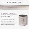 Snow Peak Titanium Double Mug 450ml MG053