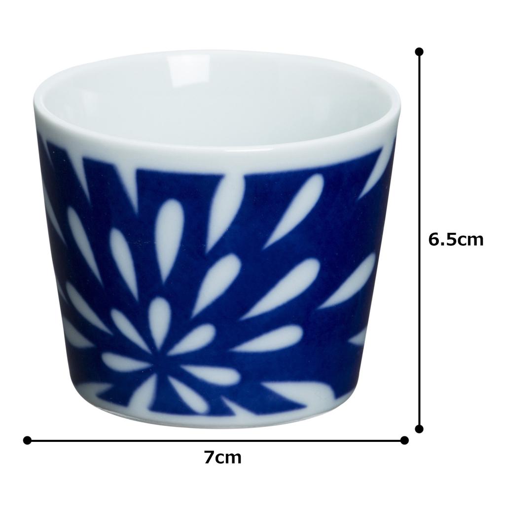 Edo Koiki Soba Chiyoguchi Dark Large Chrysanthemum AM-ED020