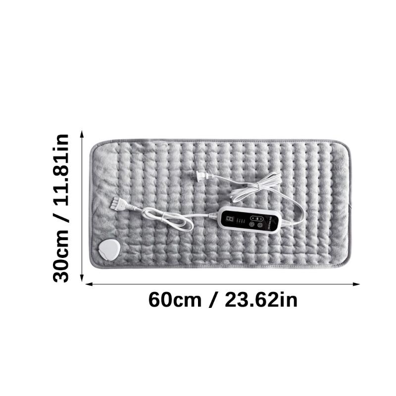 Digital Display Electric Blanket 230V Temperature Control Heating Pad With Crystal Soft Flannel For Back Shoulder Leg