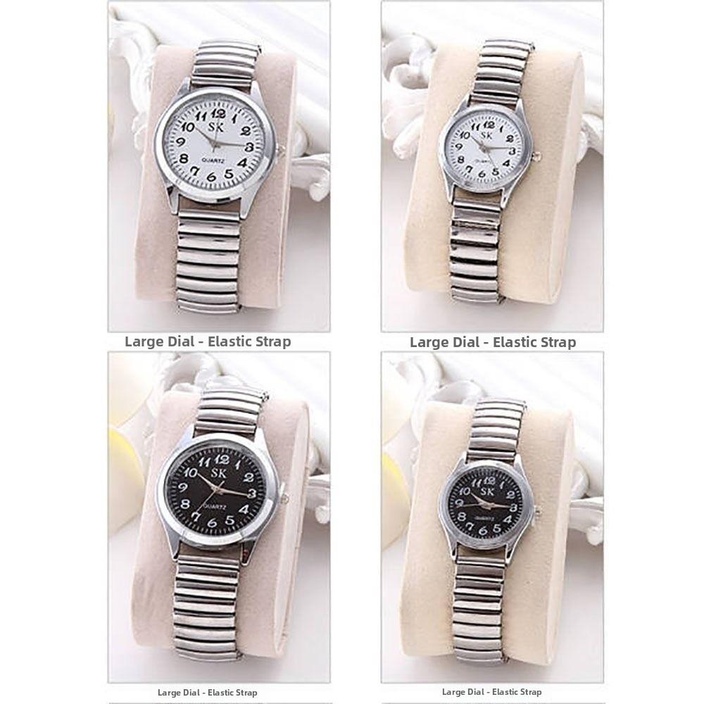 Simple Wristwatches Small Round Couple Watches Fashion Quartz Watch Gifts