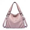 High Quality Soft Leather Handbags for Women 2023 Vintage Women's Shoulder Messenger Bag Luxury Large Capacity Female Sac A Main