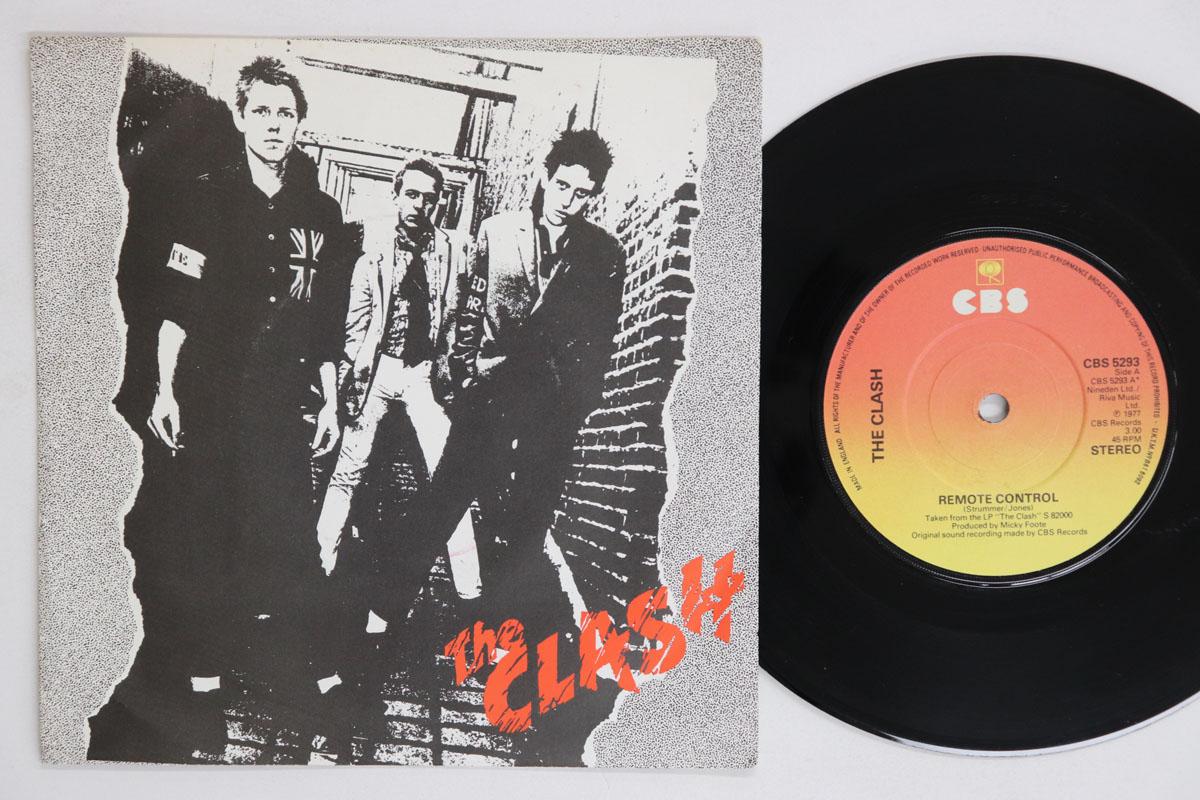7inch Record CLASH Remote Control CBS5293 CBS 1977 UK Rock Used