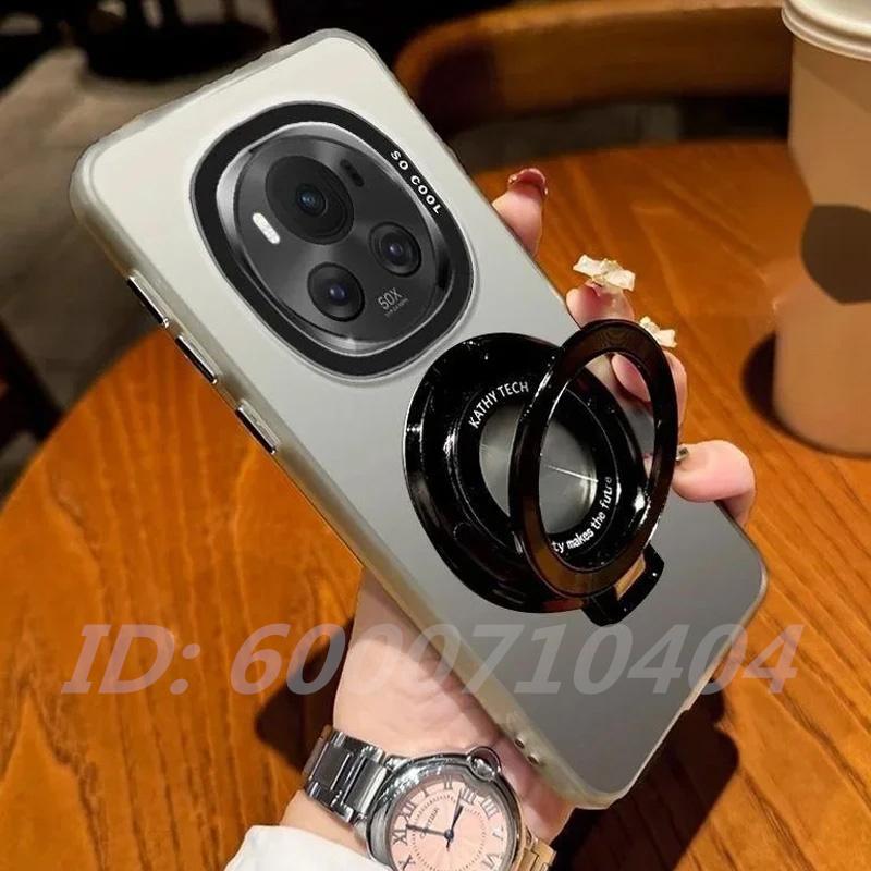 Camon 40 Pro Matte Hard Ring Magnetic Bracket Case For Tecno Camon 40 30 20 Camon40 Pro Pova6 Pova 6 Pro 4G 5G 30S Stand Cover
