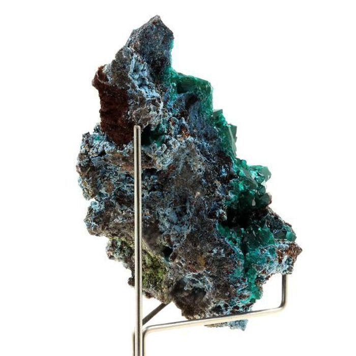 Pierres et Minéraux. Dioptase. 404.0 ct. Pimbi hill, Mindouli, Congo.