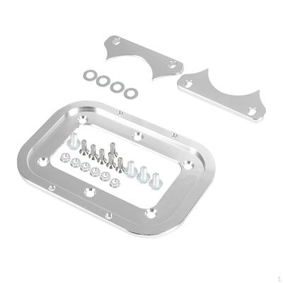 Battery Relocation Tray Hold Down Mount Easy Installation Aluminum Alloy Bracket Box