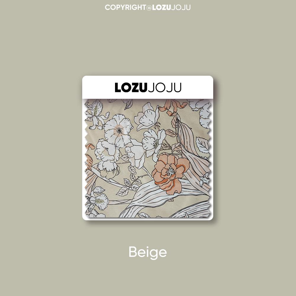 

1 шт. шторы LOZUJOJU во французском романтическом античном стиле с принтом, полностью затемняющие шторы для спальни, гостиной, балкона, окна для домашнего декора W100cm x L130cm бежевый