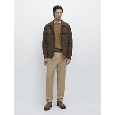Masimodutti Cotton Blend Jogger Fit Pants