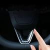 Carbon Fiber Steering Wheel Decor Cover Trim For Tesla Model 3 2024 2025 2026