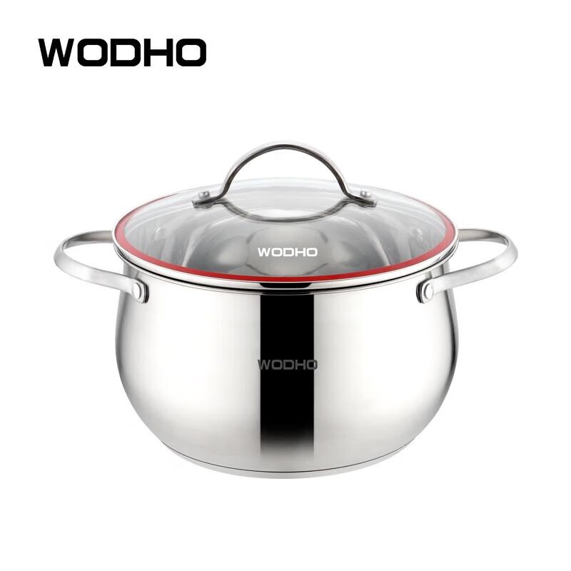 WODHO 304 Stainless Steel Soup Pot