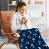 Anchor Digital Printed Blanket Flannel Blanket Office Travel Sofa Blanket Blanket