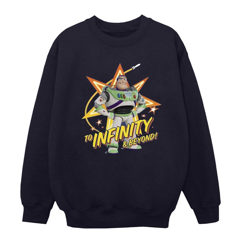 Disney Womens/Ladies Toy Story Buzz To Infinity Sweatshirt