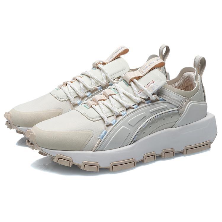 Li Ning Running Shoes Women's Low top White Apricot AGCR102-1