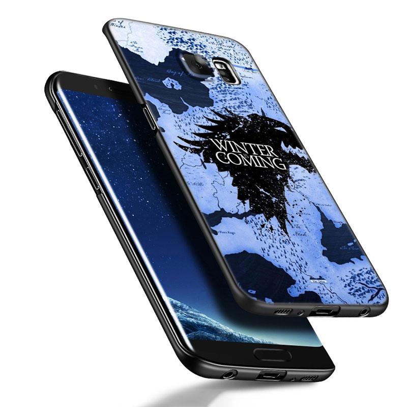 Dragon Mother Thrones Black Silicone Phone Case For Samsung Galaxy S23 S21 S20 FE S24 S22 Ultra S10E S10 S9 S8 Plus