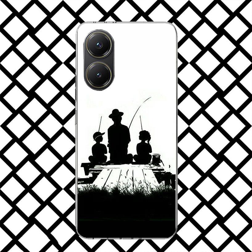 Hunting Fishing Man Phone Case for Xiaomi Poco F7 Ultra X7 X6 X5 Pro X4 Gt M8 M7 Redmi 15 15C 13 13C 12 12C Soft Cover Fundas Po