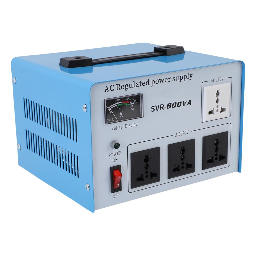 800W Automatic Voltage Regulator Single Phase Voltage Stabilizer for Computers Smartphones Photography Equipment 160