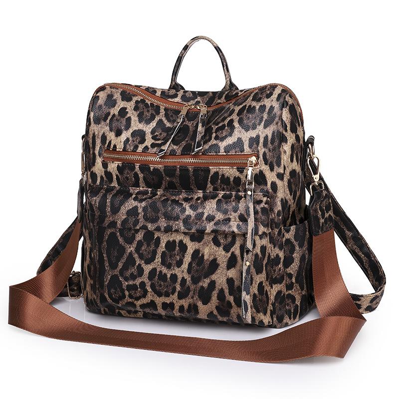 Backpack Large Capacity Backpack Dual Use Women's Shoulder Bag Retro Backpack