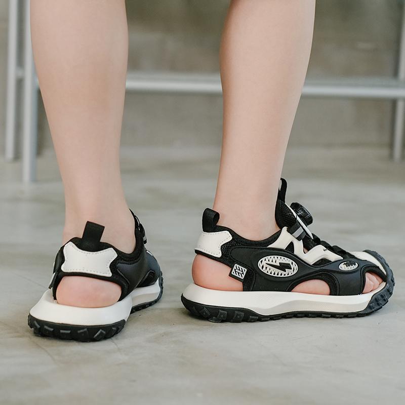 29-39 Children's Summer Anti Slip Wear Resistant Breathable Fashionable Baotou Sandals Beach Shoes
