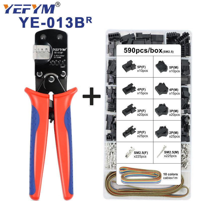 Small Crimp Terminal Tool Set SH1.25, XH2.0, XH2.54, SM2.54