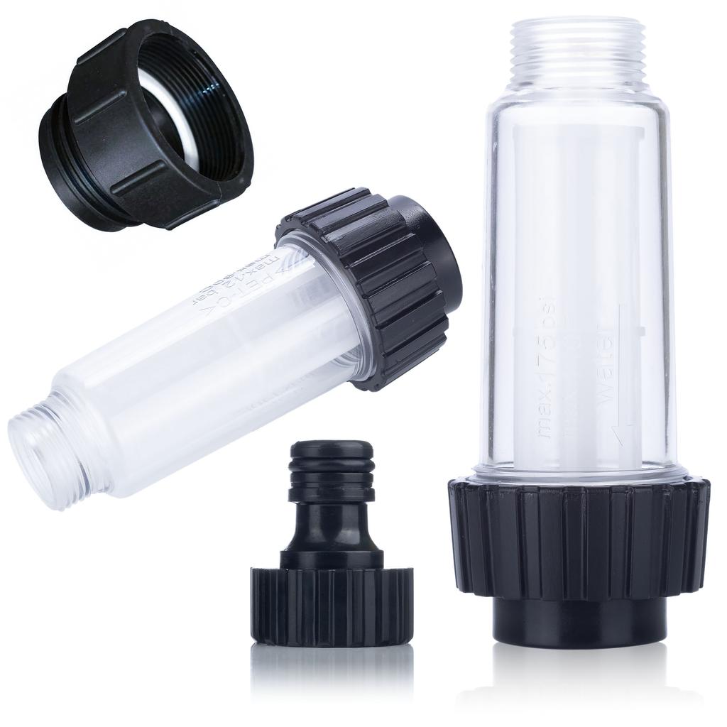 Water Filter for Karcher HD HDS Pressure Washer with 3/4 Inch Thread Connection