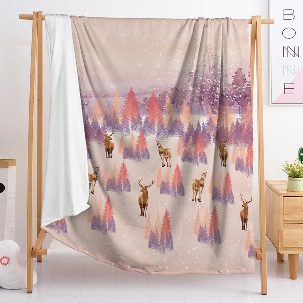 Blanket Christmas Flannel Blanket Nap Blanket Blanket