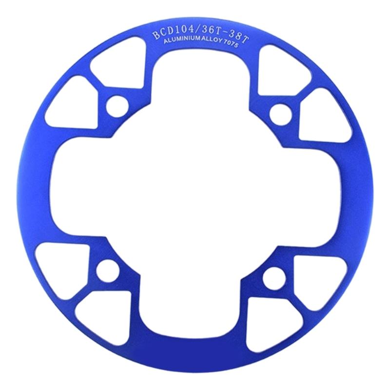 Mountain Bike Chainwheel Guard Cover Aluminum Alloy Bicycles Chainring Guard Bike Crankset Protector Easy To Use