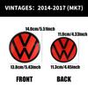 Car Front Grill Emblem Rear Trunk Badge Lid Cover For Volkswagen VW Golf 7 MK7 2014 - 2017 GOLF7.5 MK7.5 2018 - 2020