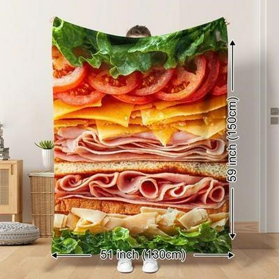 Coperta con Stampa HD 150x100cm per Pisolini in Ufficio