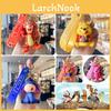 Cute Pvc Winnie The Pooh Keychain Cartoon Tiger Keyring Gift