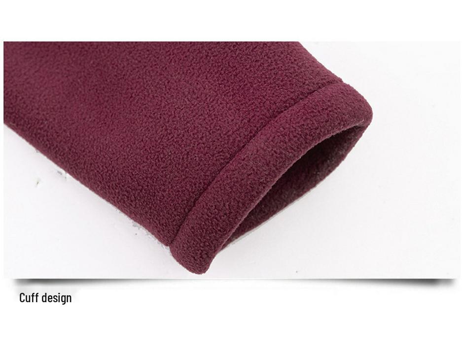 Damen Winter Fleecegefütterter Baumwollmantel für Mittelalte & Ältere