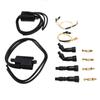 2pcs Ignition Coils 30501?300?003 With Spark Plug Caps Replacement for CB750K CB750A CB750F