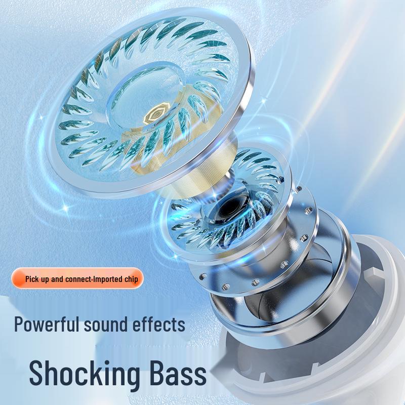 Popular TWS Bluetooth Wireless Sports Earbuds with Noise-Cancellation and Long Battery Life